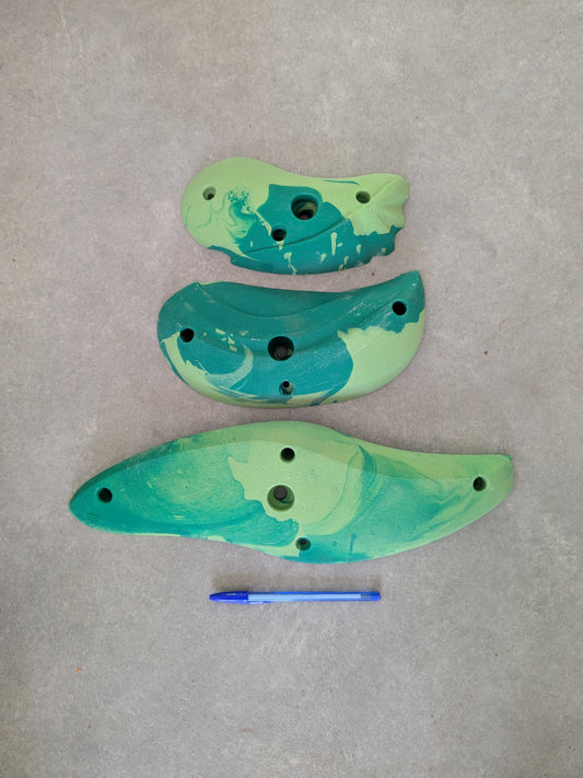Lot de 3 prises d'escalade d'occasion